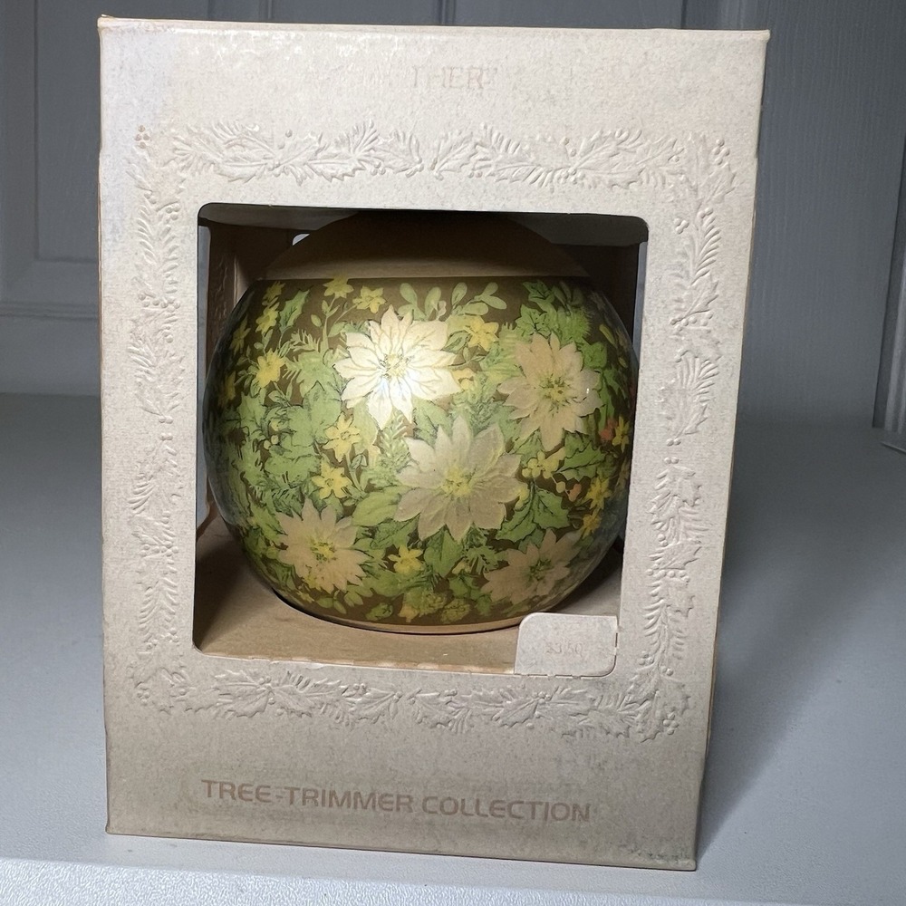 1979 Hallmark "Mother" glass ball ornament from the Tree-Trimmer Collection